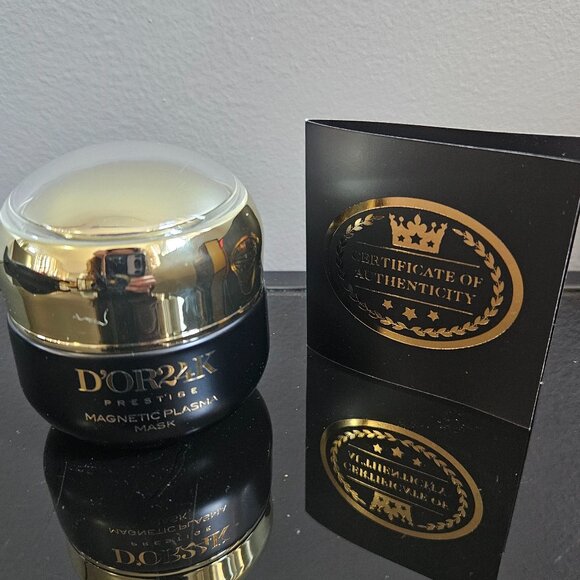 D'OR 24K MAGNETIC PLASMA MASK - 1.7 fl oz \ 50 ml- BRAND NEW - SEALED - Picture 3 of 8